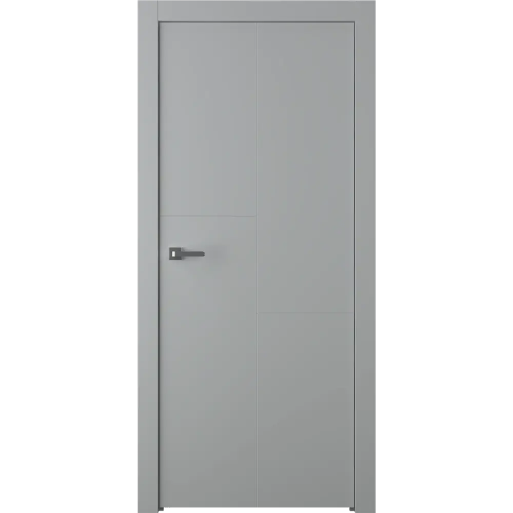 BELWOODDOORS Межкомнатная дверь Лацио в эмалевом покрытии серого цвета 85324558 STLM-0061422