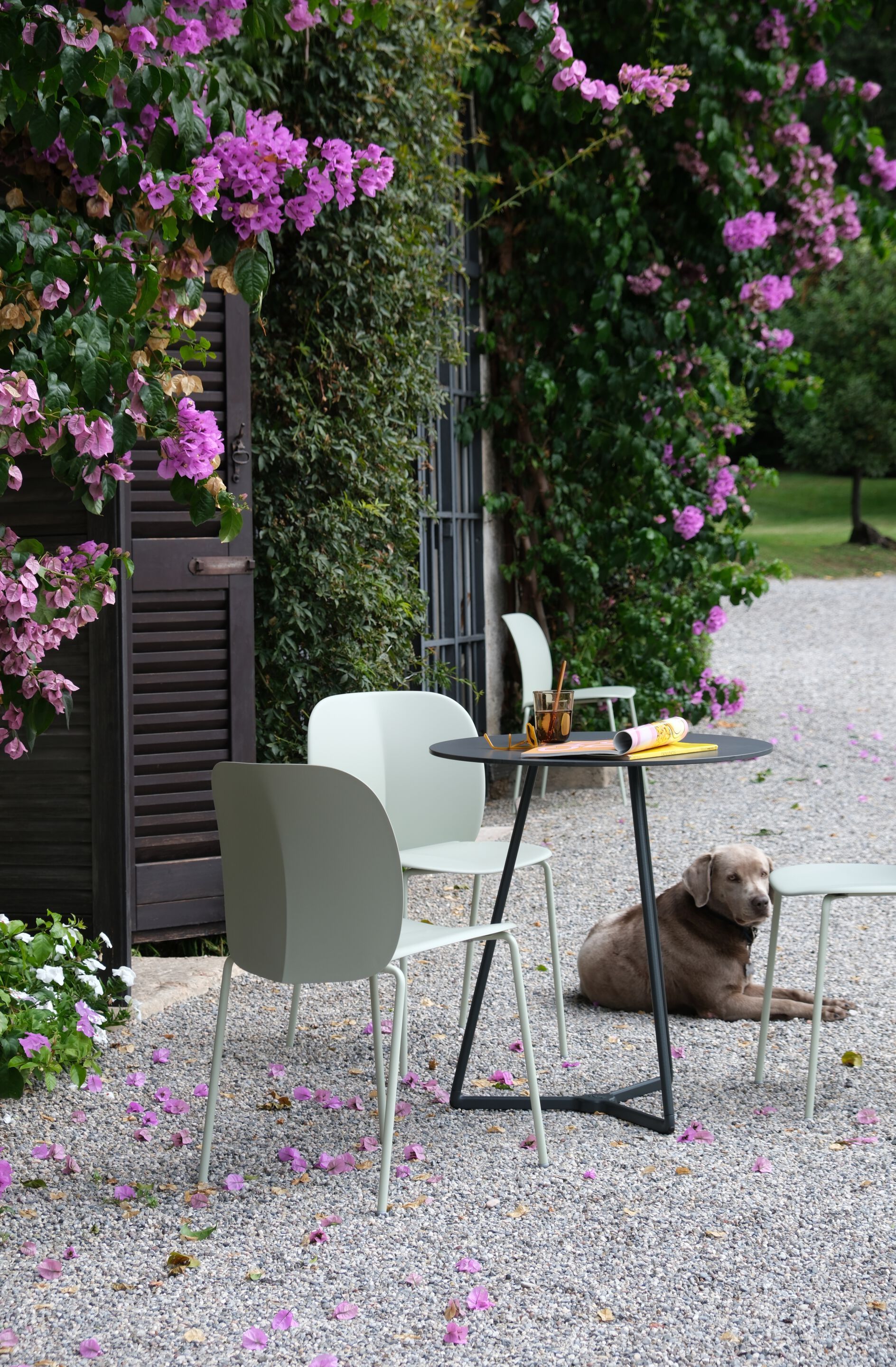 Алюминиевый и стальной контрактный стол с 3-спицевым основанием S-CAB Atomo ARCH-00050546 - Вид №12