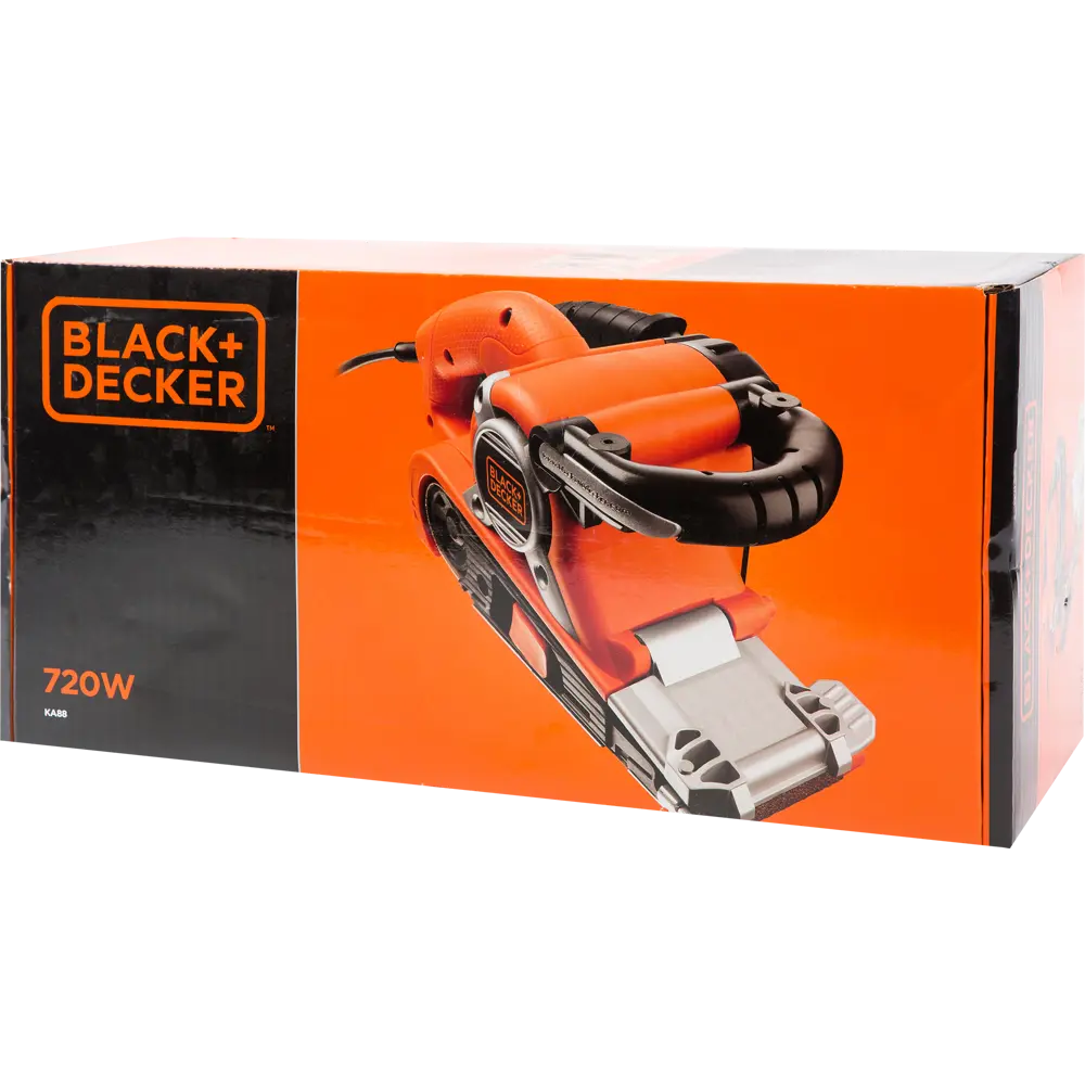 Ленточная шлифовальная машина сетевая Black&Decker KA88-QS, 720 Вт, 75x533 мм BLACK + DECKER STLM-2167081 - Вид №6