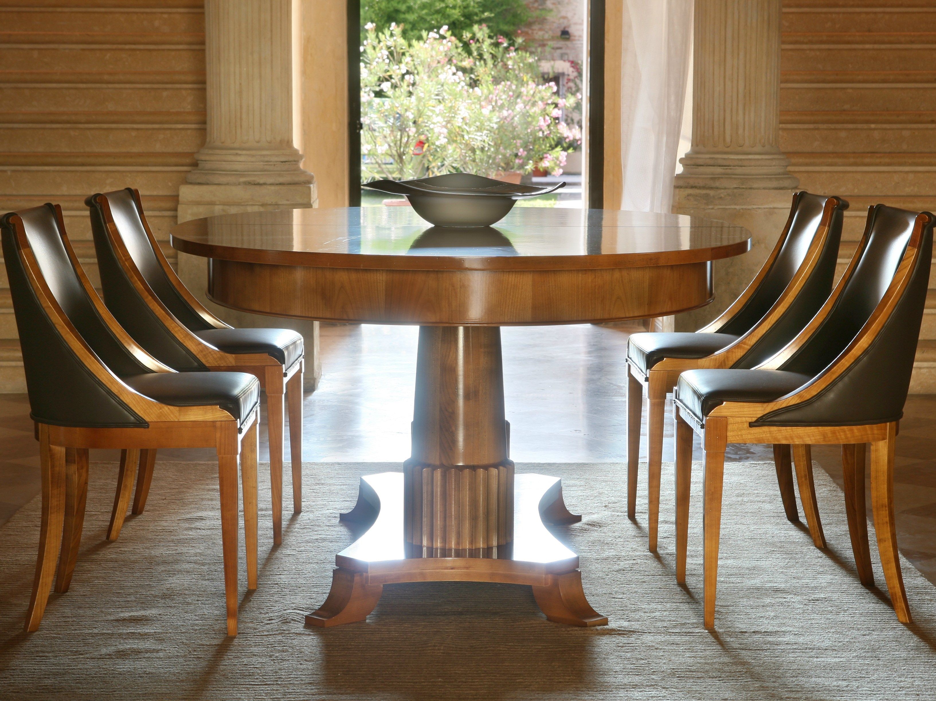 Вишневый мягкий стул Morelato Biedermeier ARCH-00005689