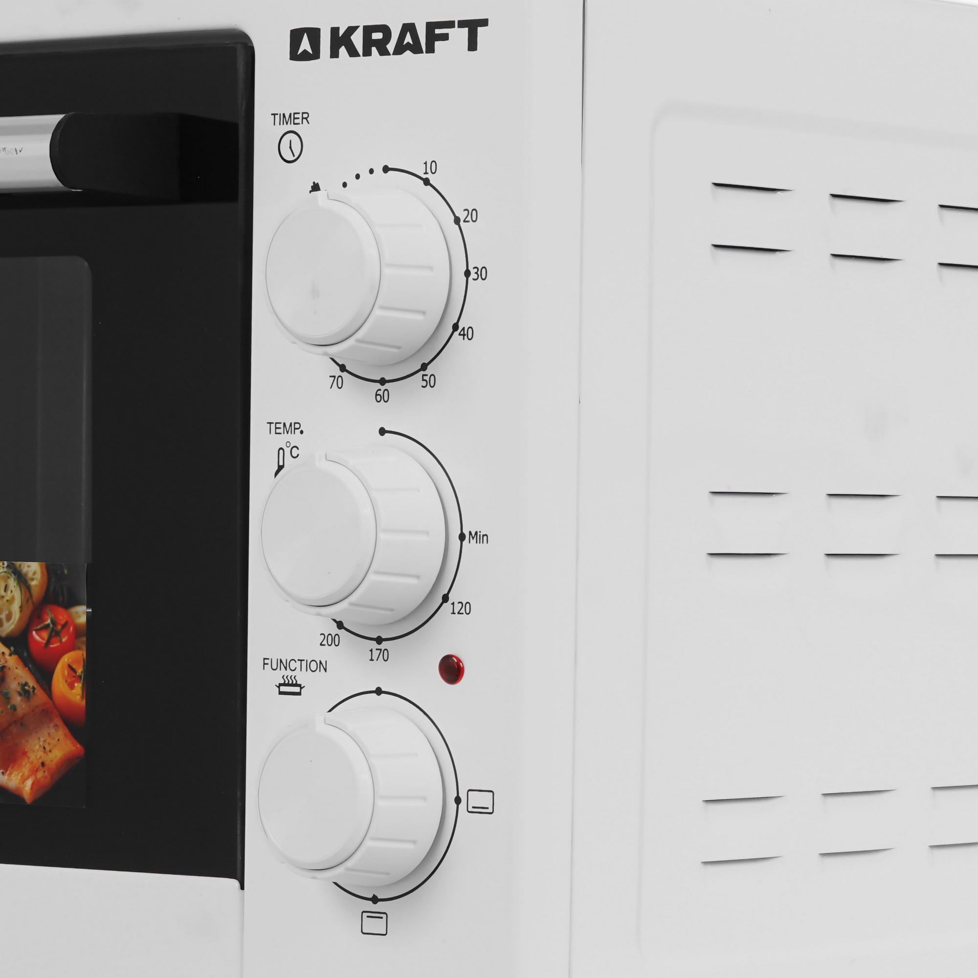 9229283 Мини-печь Kraft KF-MO 270 белый STDN-0091378 - Вид №3