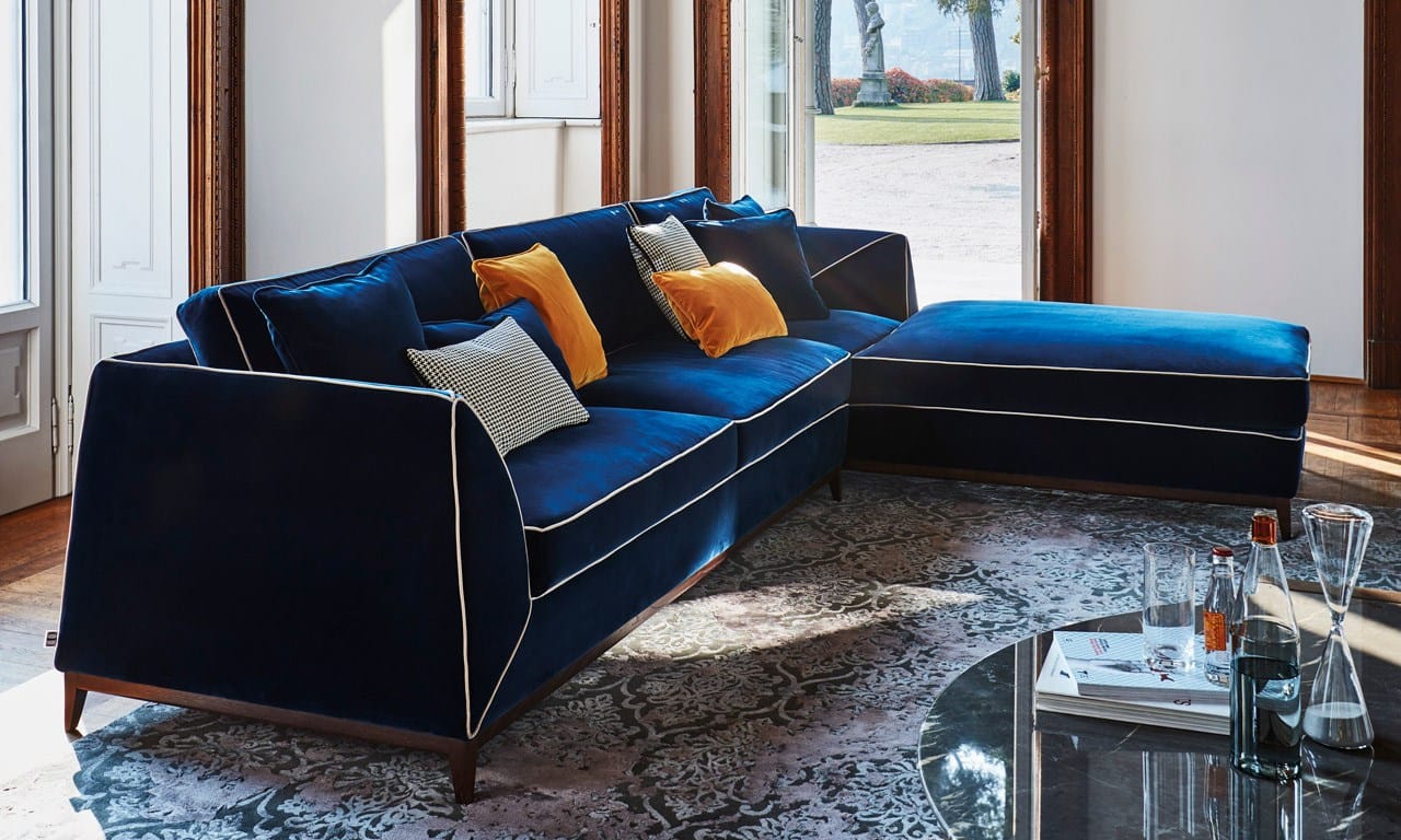 Тканевый диван с полуостровом OAK Милан ARCH-00067012 - Вид №3