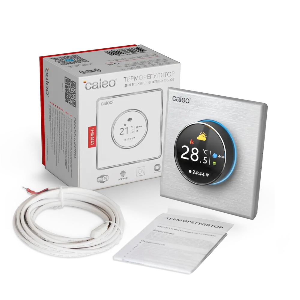 Умный терморегулятор Caleo C938 для теплого пола с Wi-Fi управлением 89356309 STLM-1574770 - Вид №3