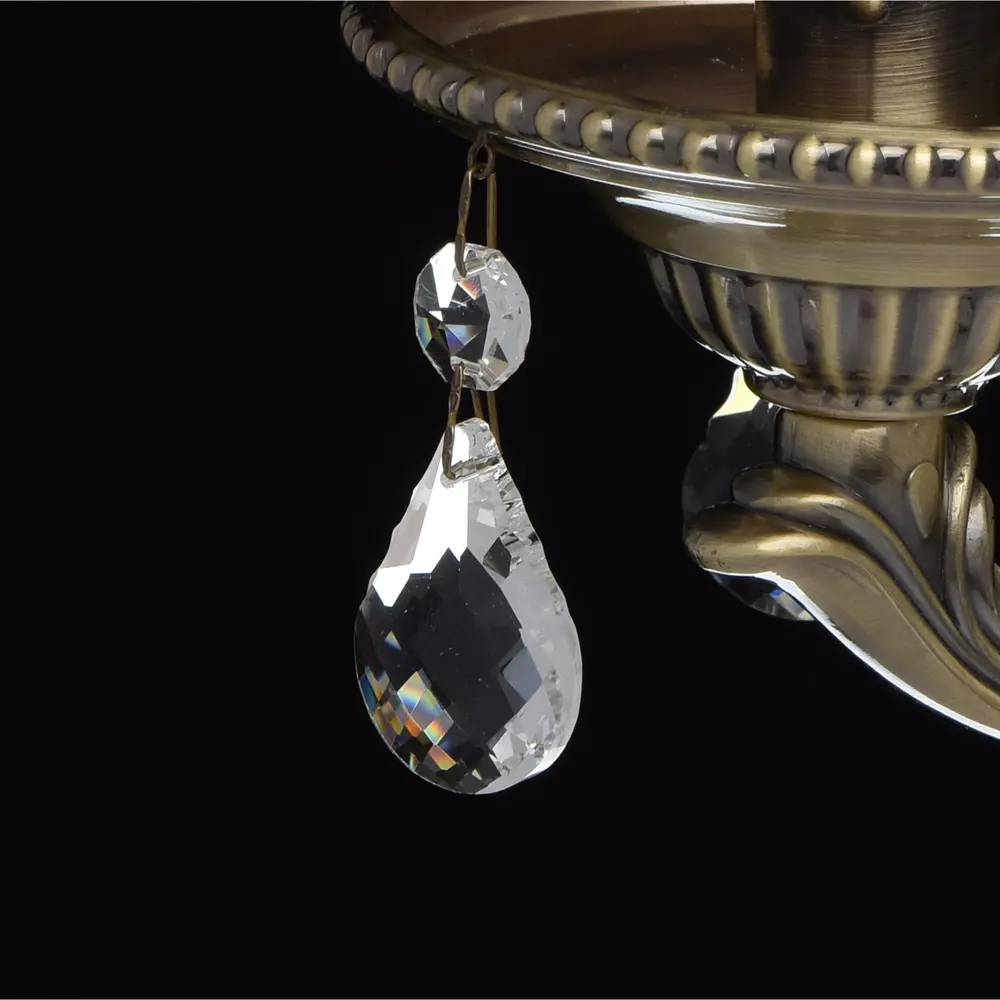 Люстра Аврора 5xE14x60 Вт, металл, цвет бронза MW-Light STLM-2125019 - Вид №12