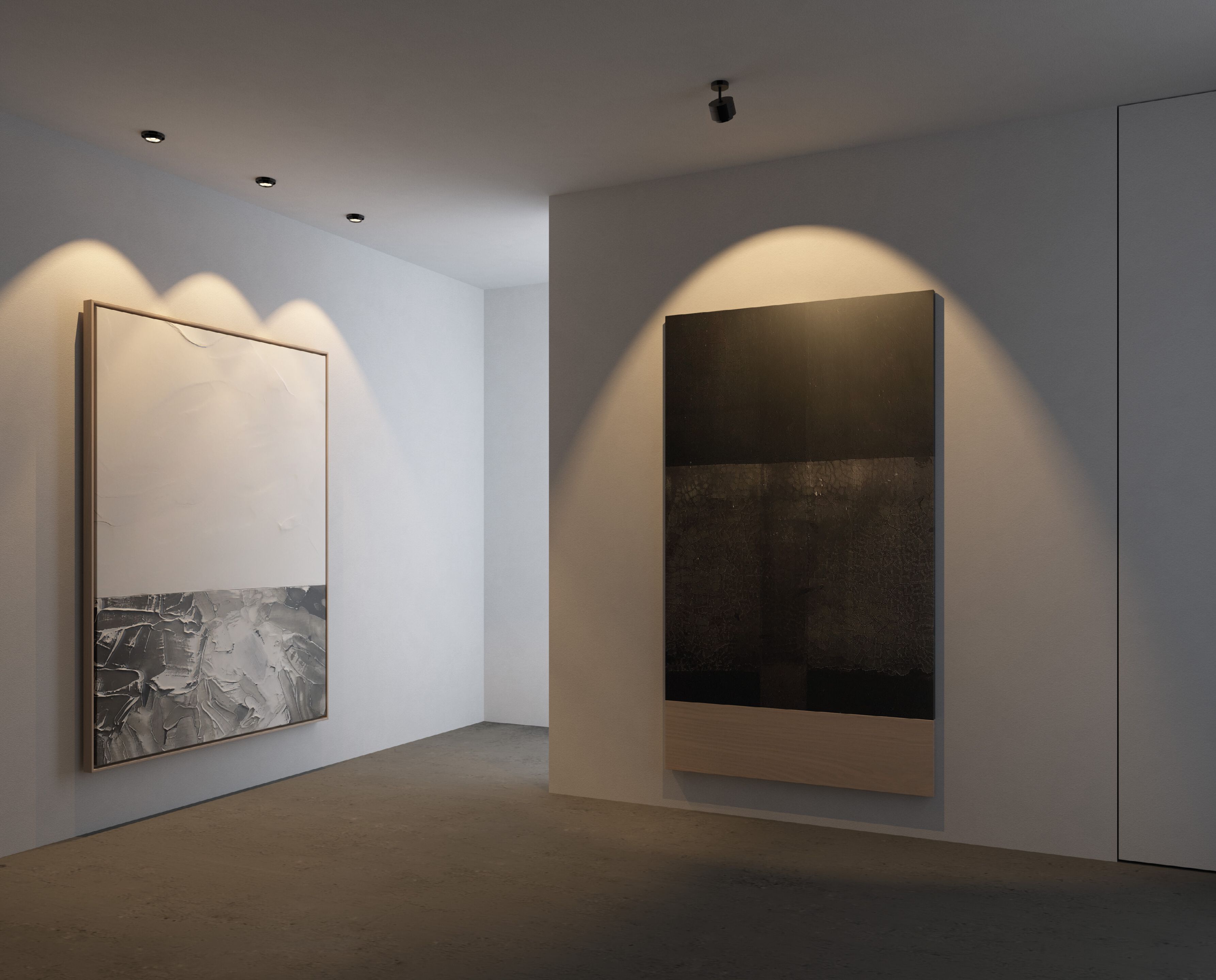 Круглый потолочный алюминиевый светодиодный прожектор Letroh поверхность ARCH-00152151 - Вид №2