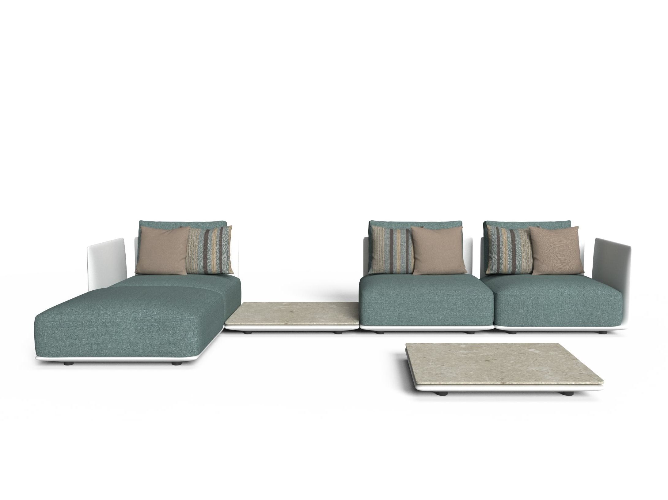 Модульный садовый диван Talenti ARCH-00084445 - Вид №1