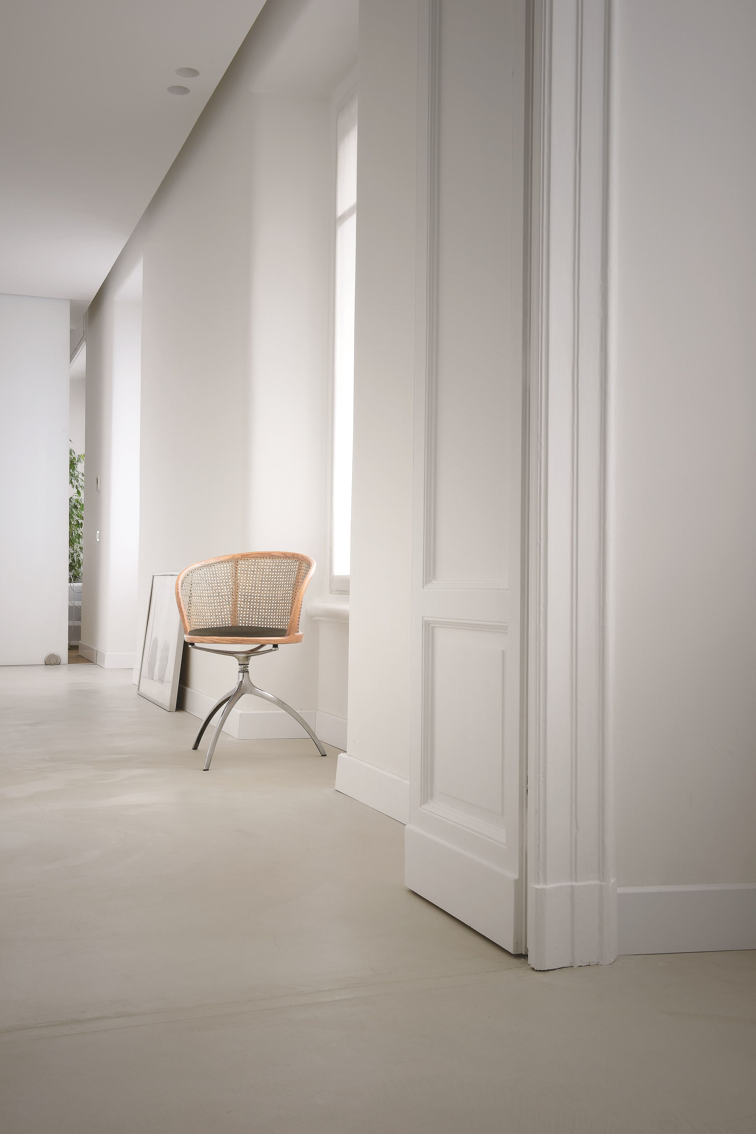 Венский соломенный поворотный стул со встроенной подушкой Alias стол для дерева молодой леди ARCH-00007472 - Вид №2