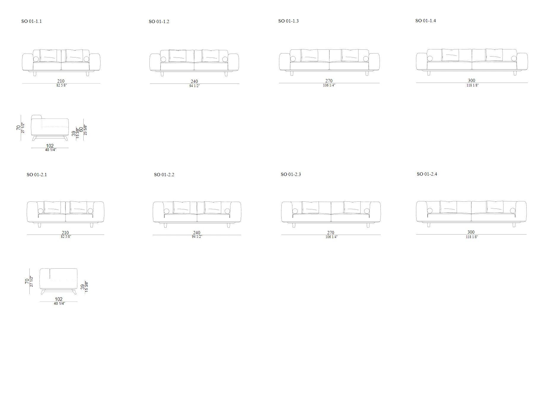 Ткань диван CASA Италия ARCH-00038973 - Вид №7