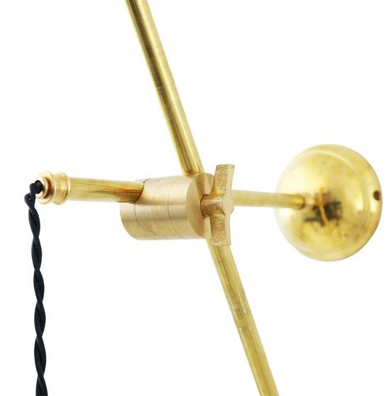 Mullan Lighting Регулируемая латунная лампа для чтения Santiago Mlwl233 - Вид №4