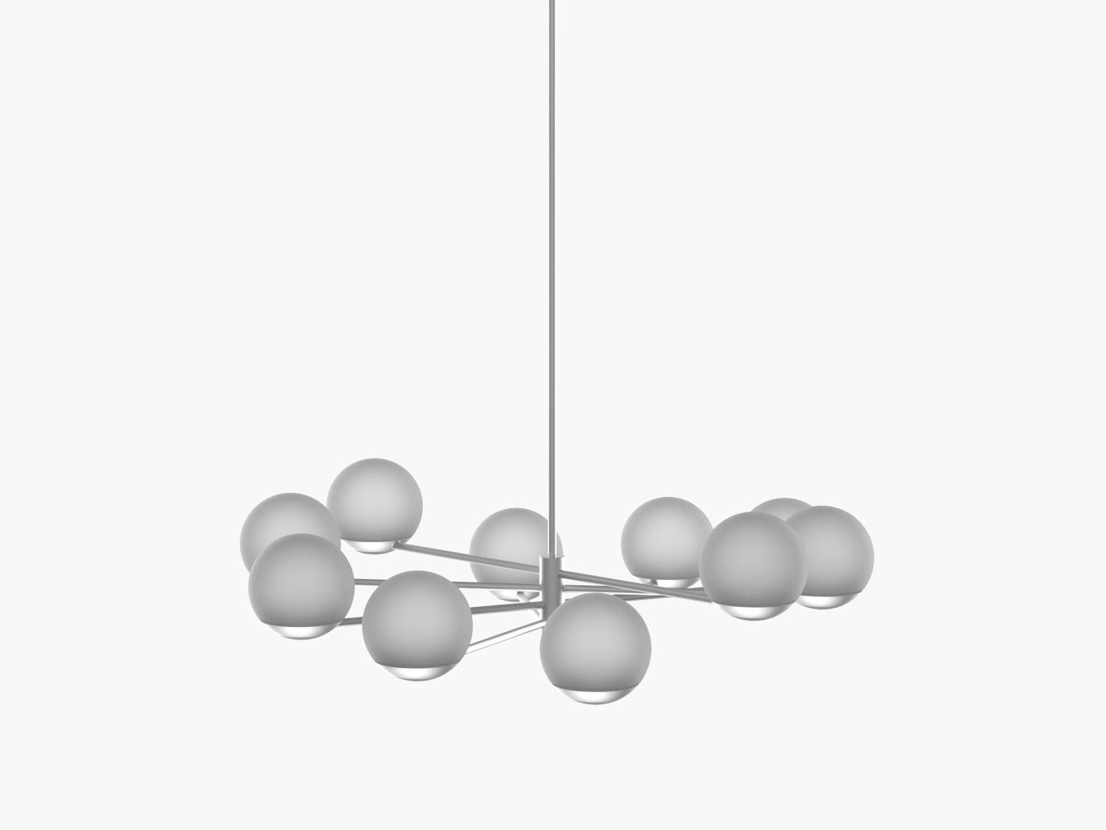 Светодиодный потолочный светильник ручной работы Cameron Design House Мяч и обруч ARCH-00015488 - Вид №6