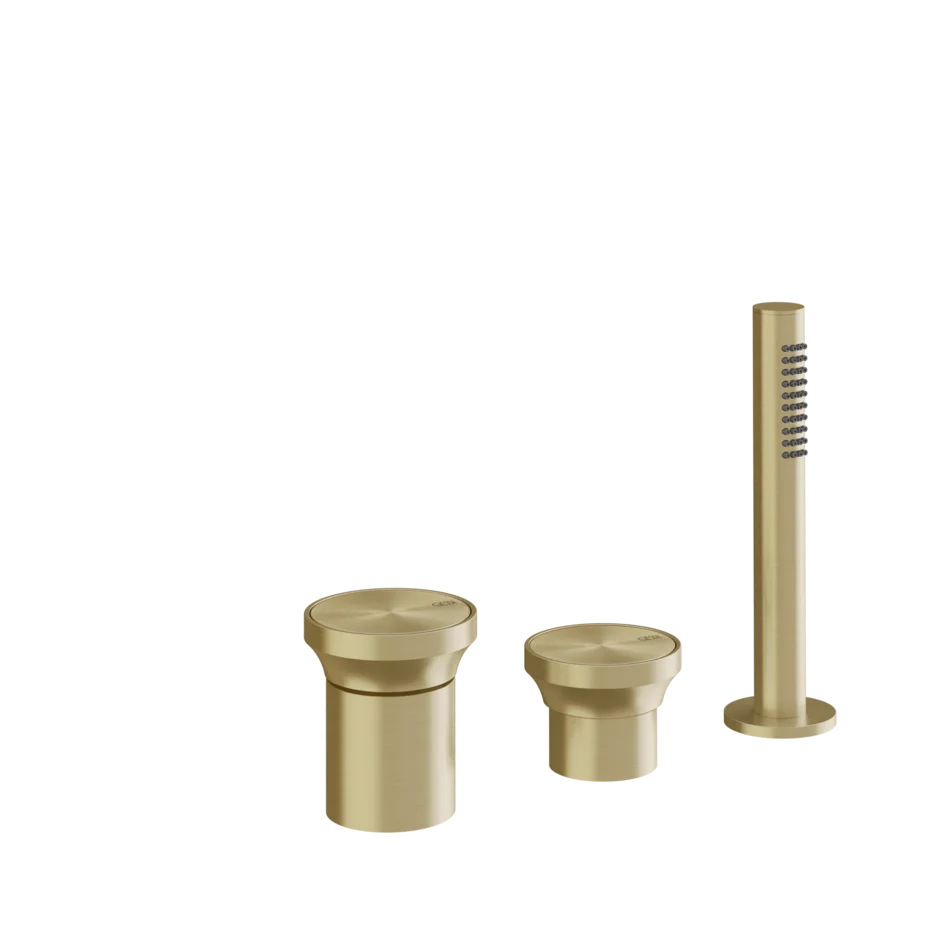 Смеситель для ванны 66043 727 Gessi Origini ЛАТУНЬ МАТОВАЯ PVD 66043727