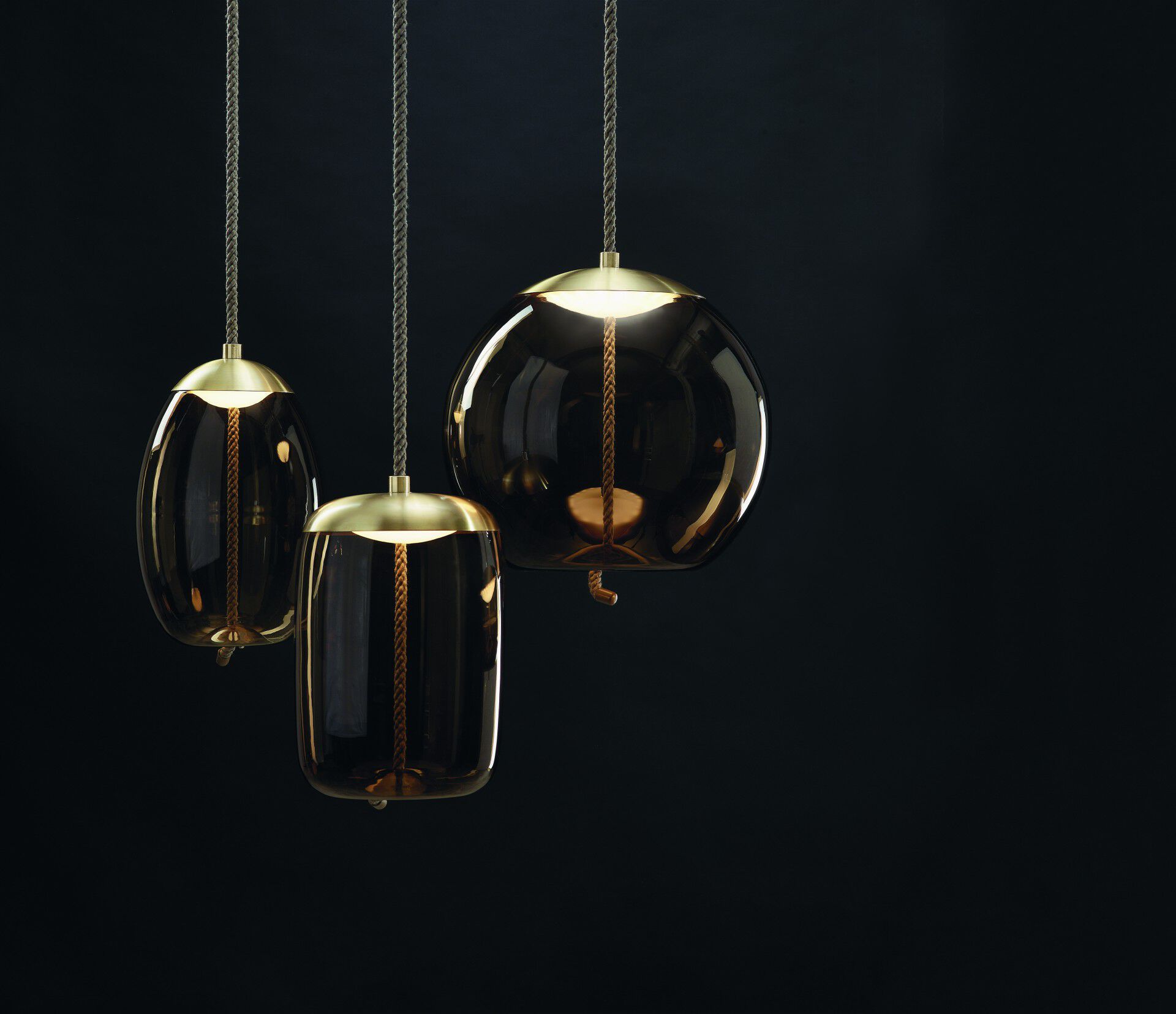 Выдувное стекло светодиодный подвесной светильник BROKIS Узел ARCH-00114866 - Вид №36