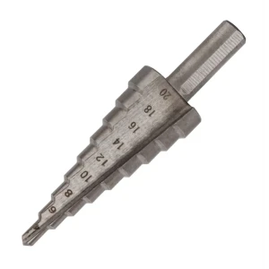 Сверло ступенчатое по металлу HSS Fit 36395 4-20 мм 82262040 STLM-2062118