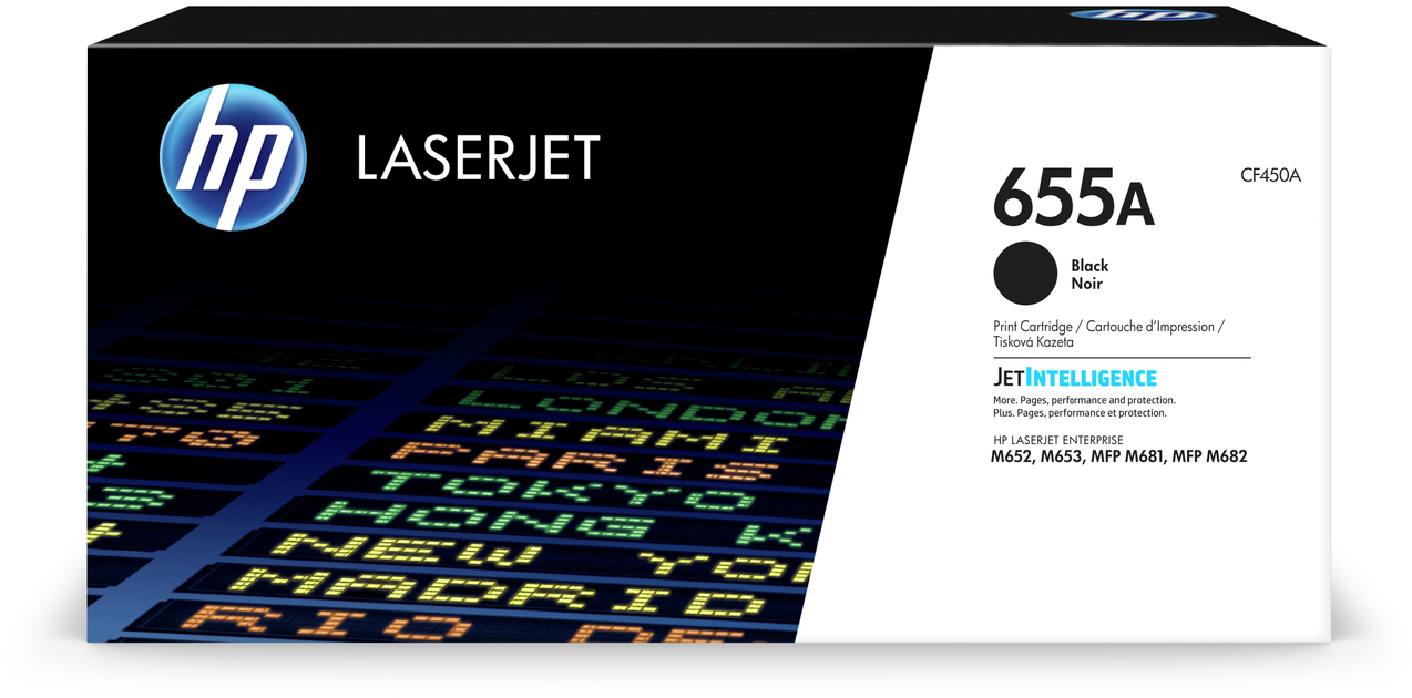 CF450A 655a black original laserjet toner cartridge HP Santreyd 