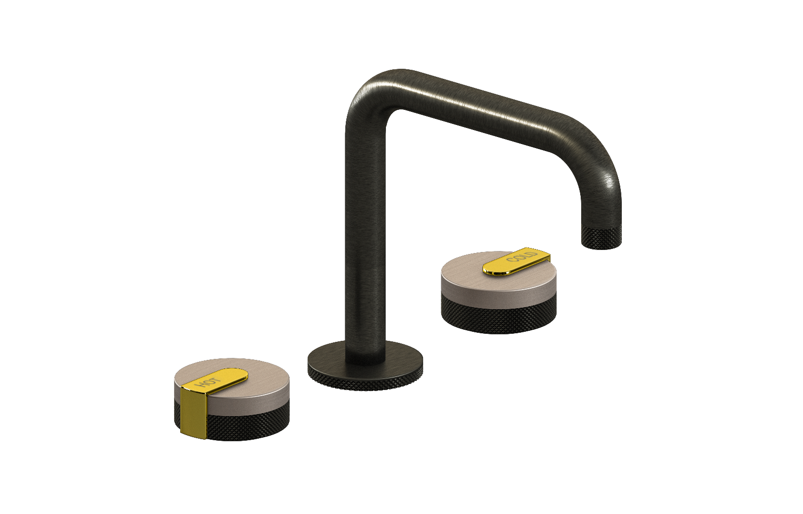 E-11511-R1SN-L1PB-BOX Смеситель для умывальника на 3 отвертия GRAFF MOD+