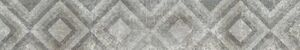 Граните Стоун Базальт декор серый полированная 1200x195