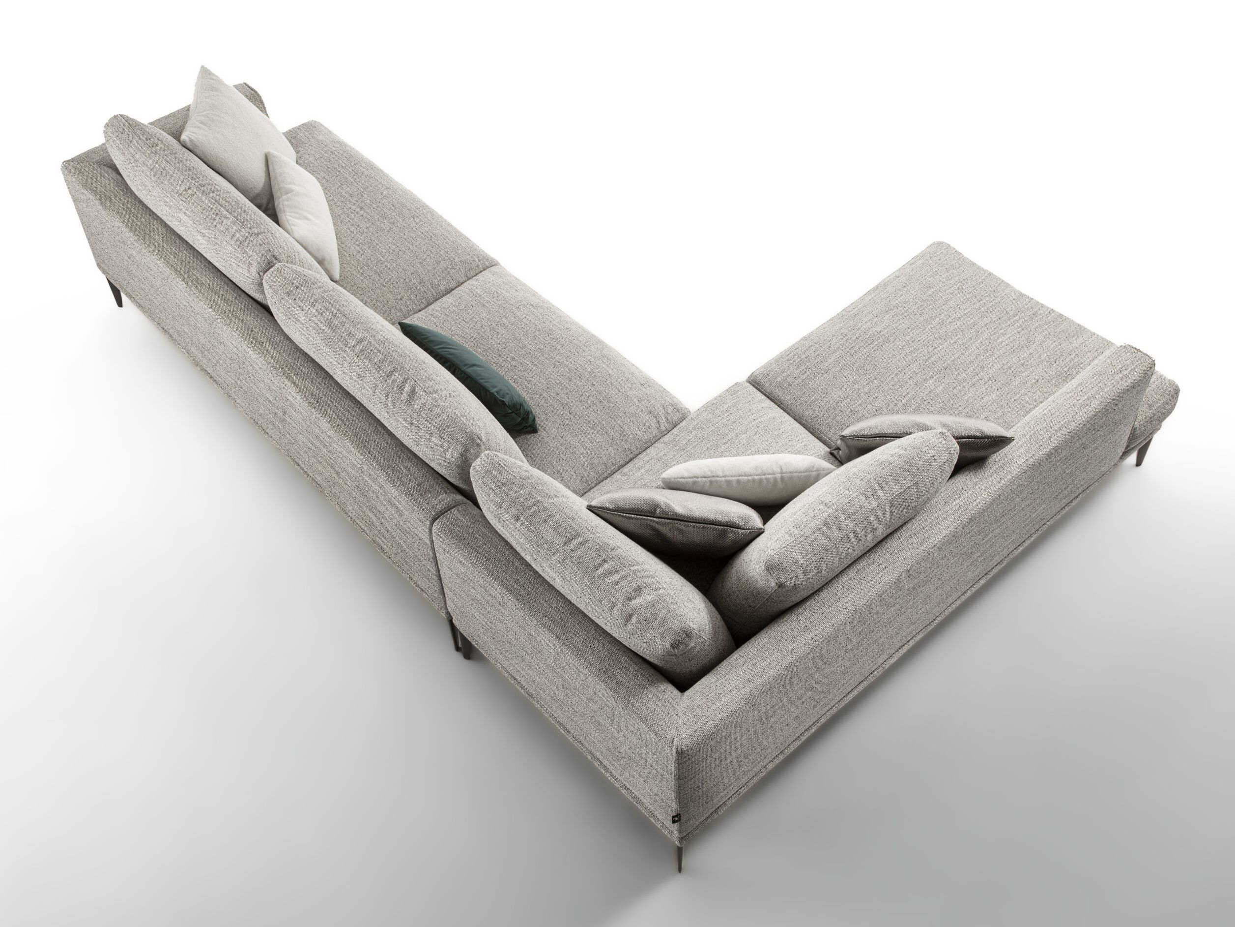 Съемный угловой диван из ткани GRUPPO FOX день Фокса ARCH-00054280