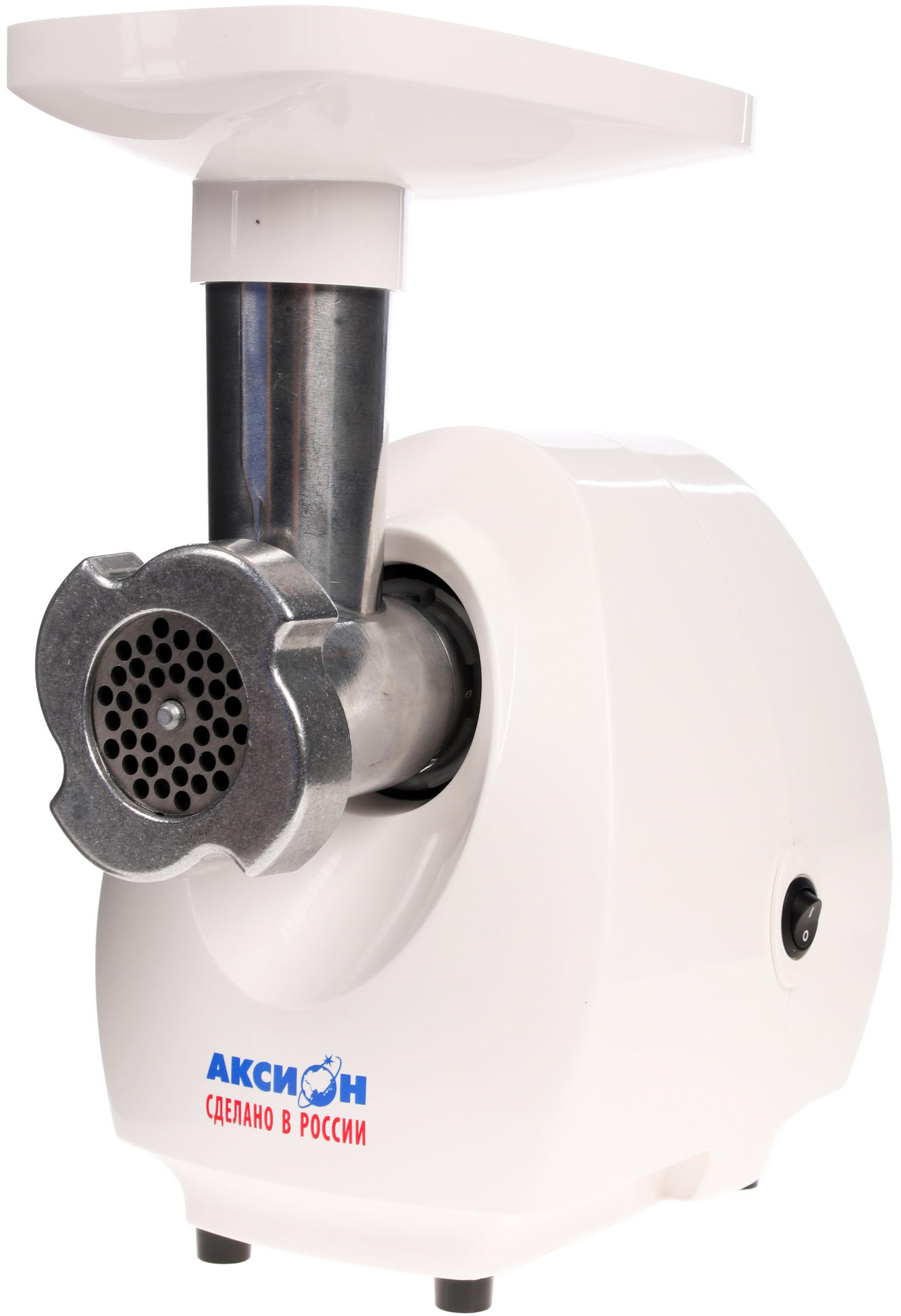 6612411 Мясорубка электрическая Аксион М 25.01 белый STDN-0090963 - Вид №1