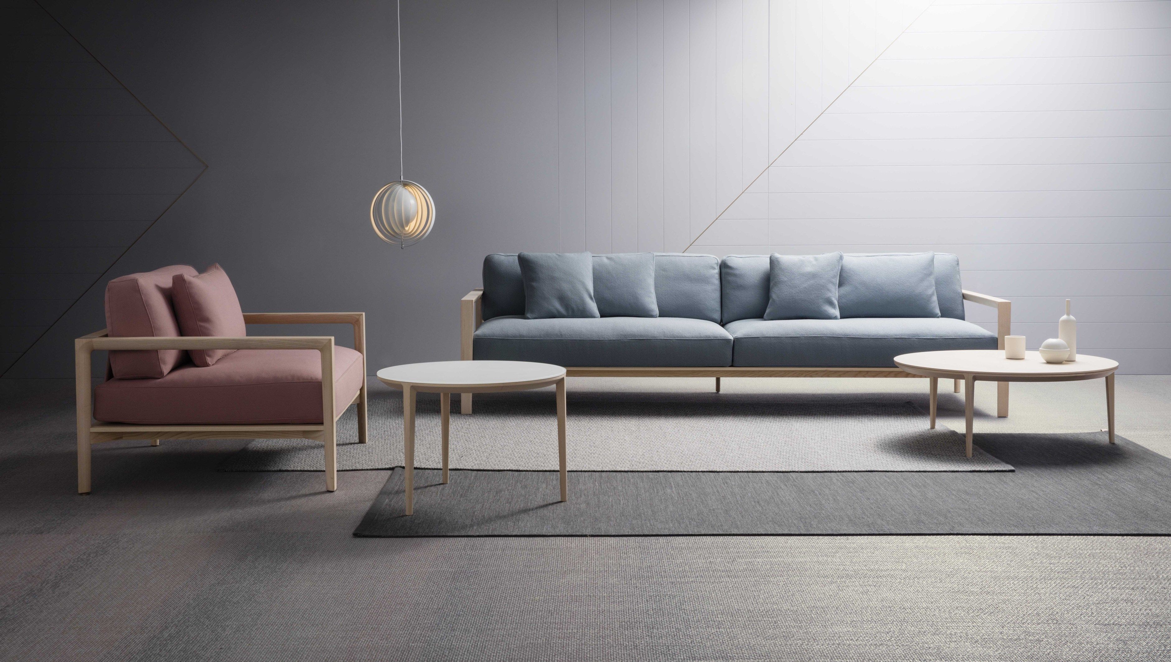 Тканевое кресло с подлокотниками SP01 Ling ARCH-00062487 - Вид №3