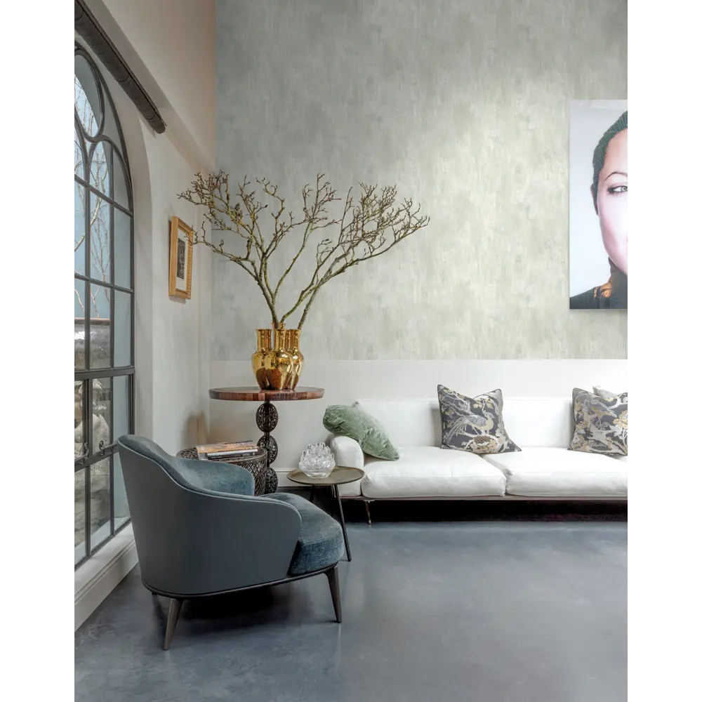 Обои флизелиновые Inspire Wauwall темно-серые 1.06 м Smoke 6 STLM-2180192 - Вид №2