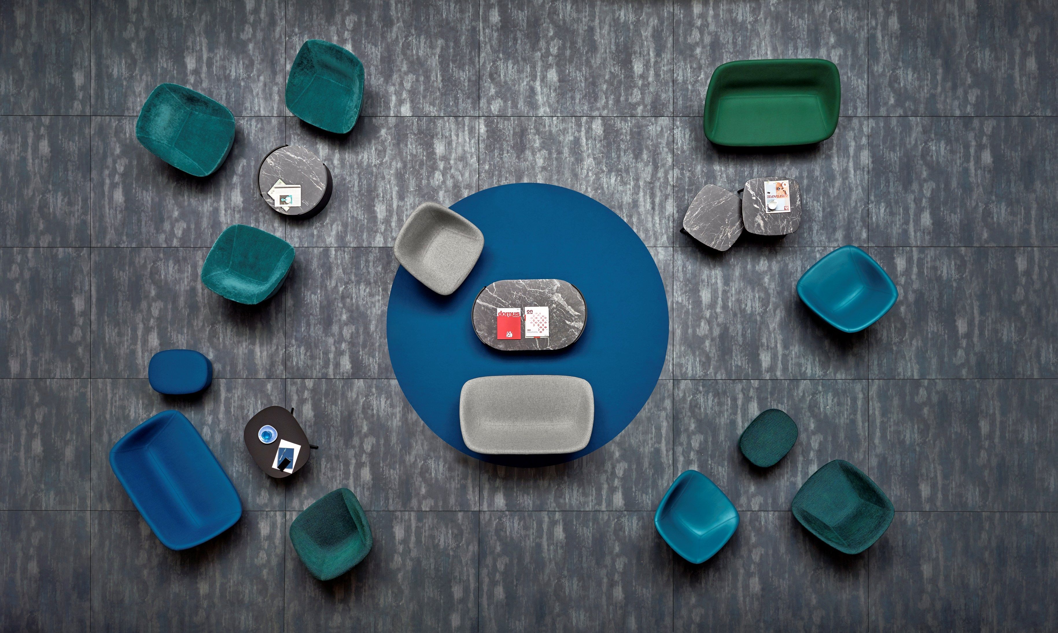 2-местный контрактный диван Pedrali журнал ARCH-00129061 - Вид №4