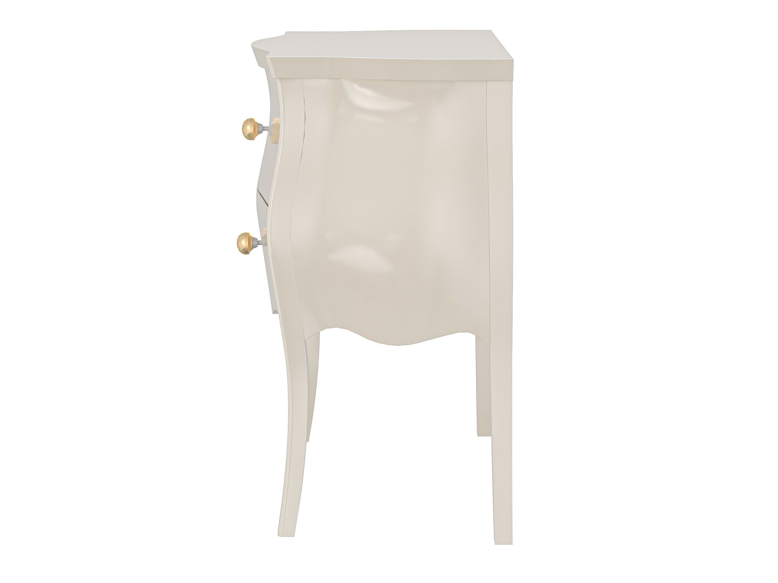 Деревянная прямоугольная тумбочка с ящиками Modenese Luxury Interiors SIMPLICITY FLOW ARCH-00074310 - Вид №2