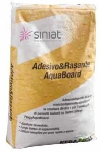 Siniat Минеральный клей и разглаживающий состав Aquaboard