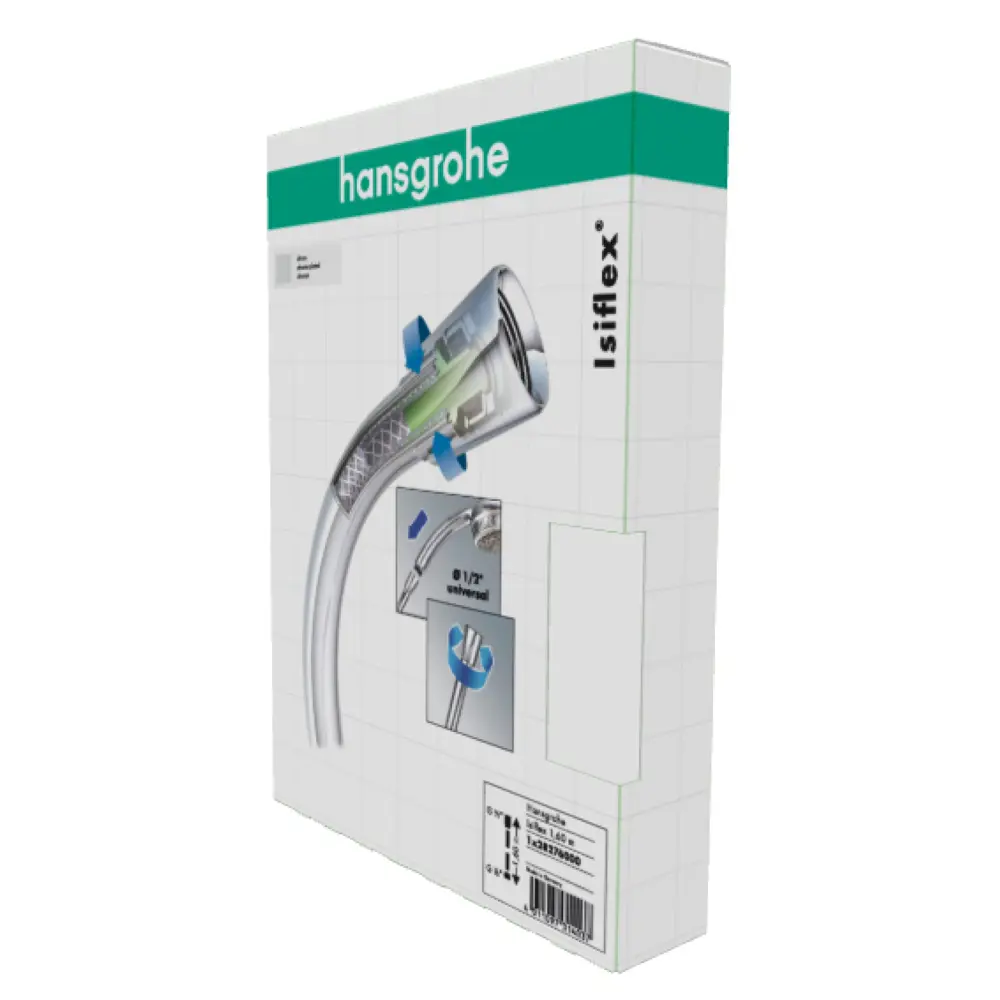 Шланг душевой Hansgrohe Isiflex 125 см цвет хром STLM-2148417 - Вид №4