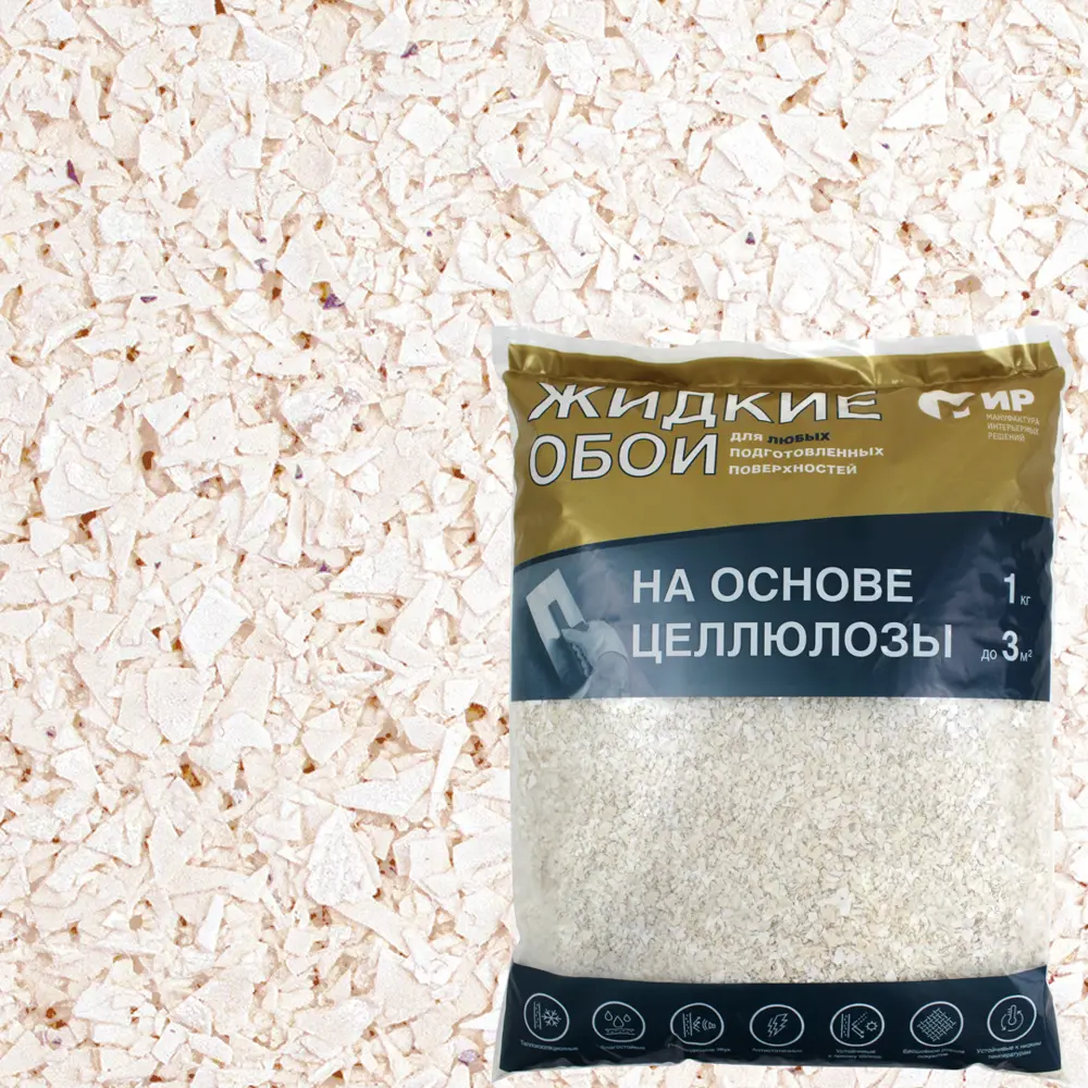 Жидкие обои Мир 1 кг цвет бежевый 83137331 STLM-2071774 