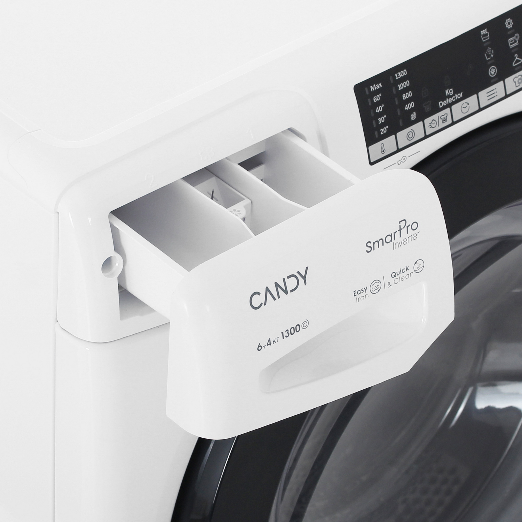 9242643 Стирально-сушильная машина Candy CSOW43646TWMB-07 белый STDN-0094013 - Вид №7