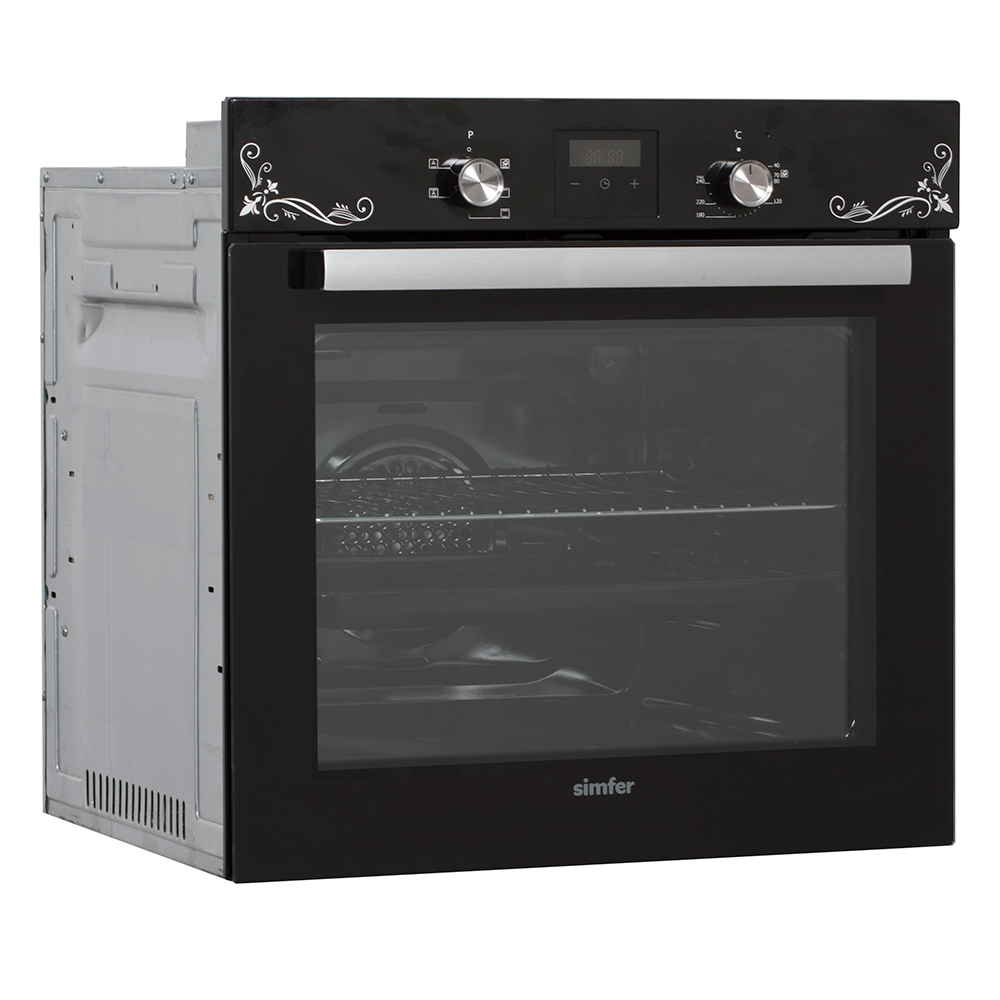 9928716 Электрический духовой шкаф Simfer B6EB56022 черный STDN-0088667 - Вид №1