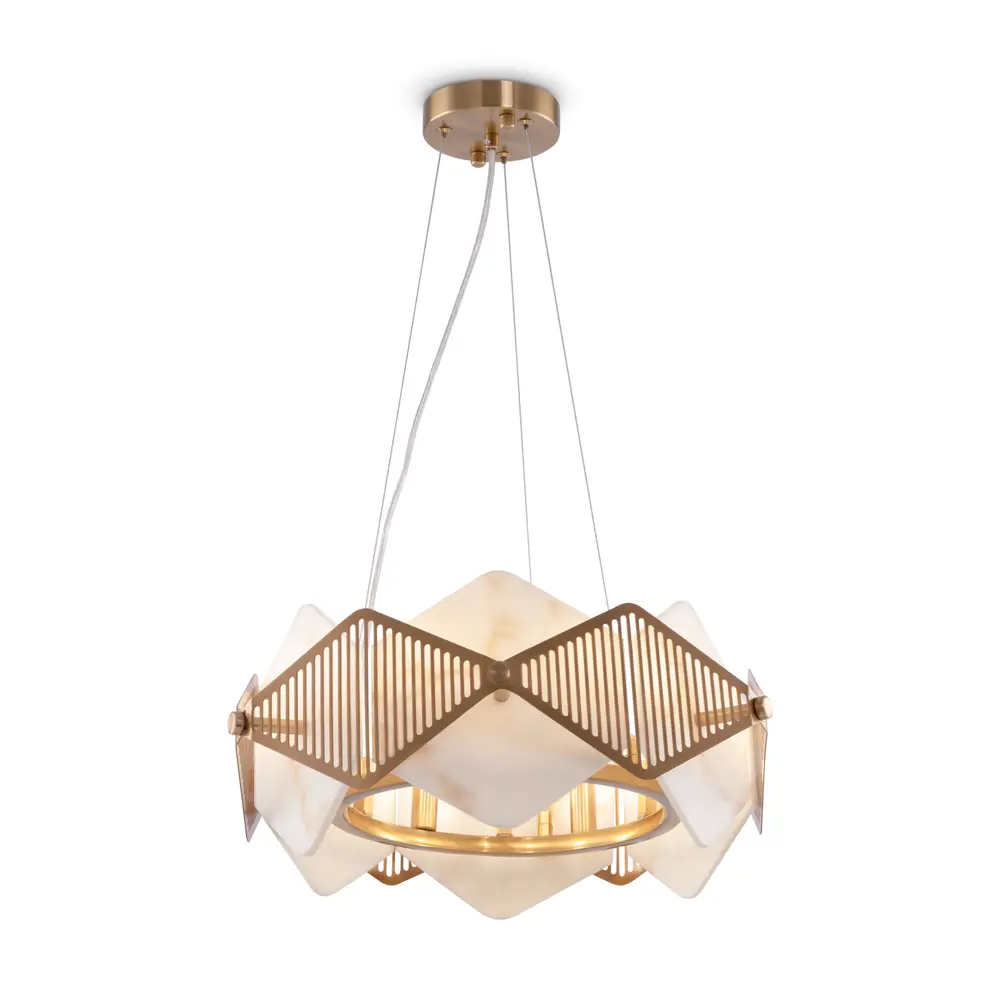 Люстра подвесная Freya FR5172PL-06BS цвет латунь STLM-2002030