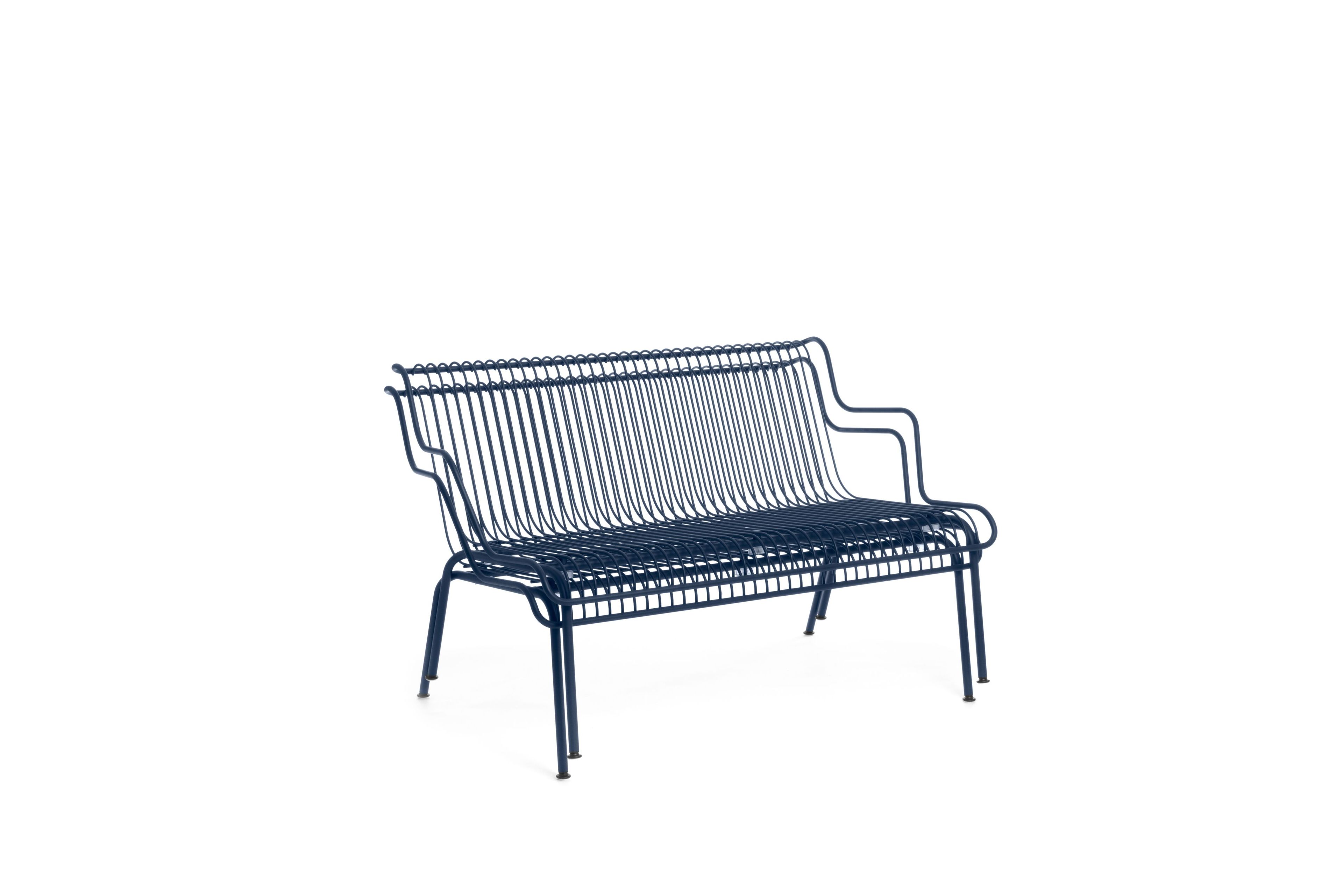 Стальная садовая скамейка со спинкой Magis Юг ARCH-00030671 - Вид №7