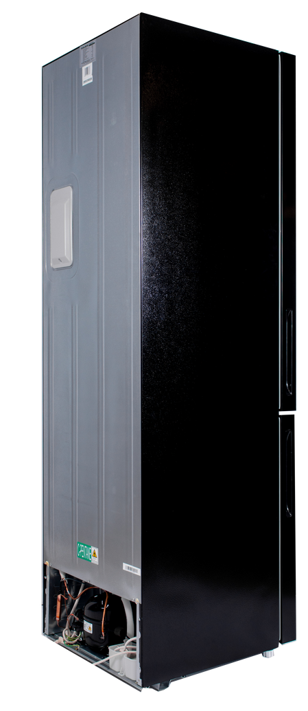 9105330 Холодильник с морозильником   HOLBERG RB 2001NDGB черный STDN-0125426 - Вид №3