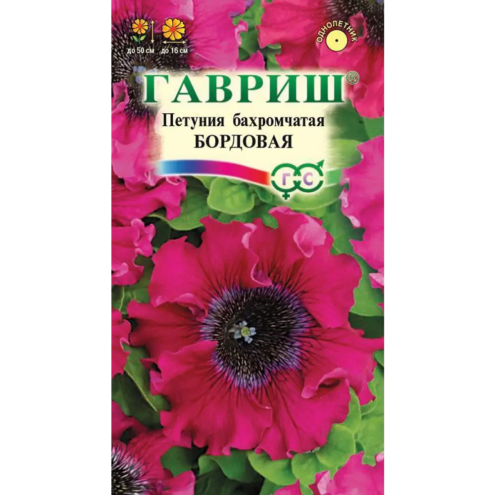Семена Петуния бахромчатая бордовая 83606942 STLM-2086437 ГАВРИШ 