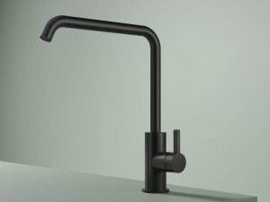 Смеситель для кухни из латуни с поворотным изливом