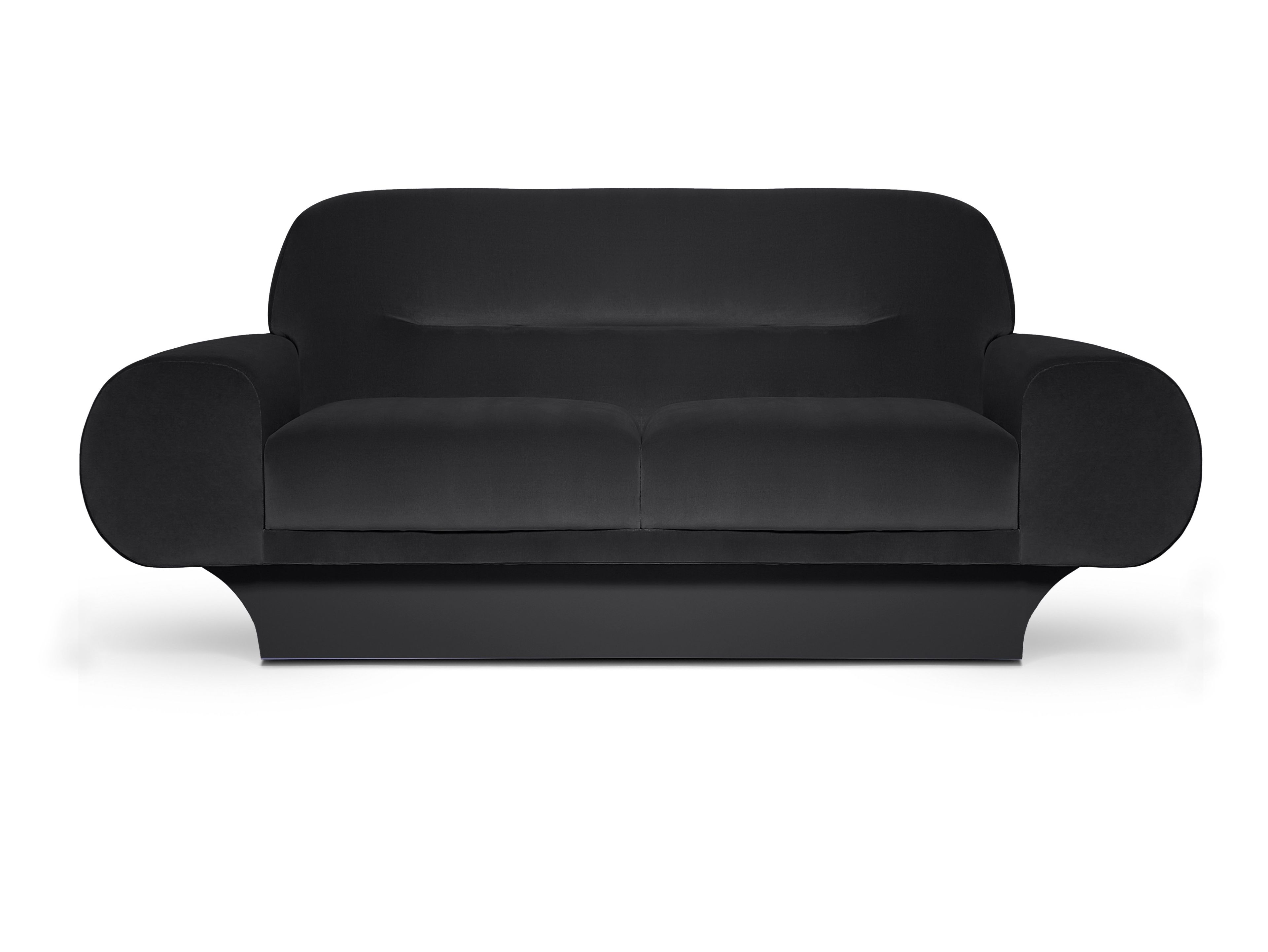 2-местный бархатный диван Munna Roy ARCH-00094278 - Вид №4