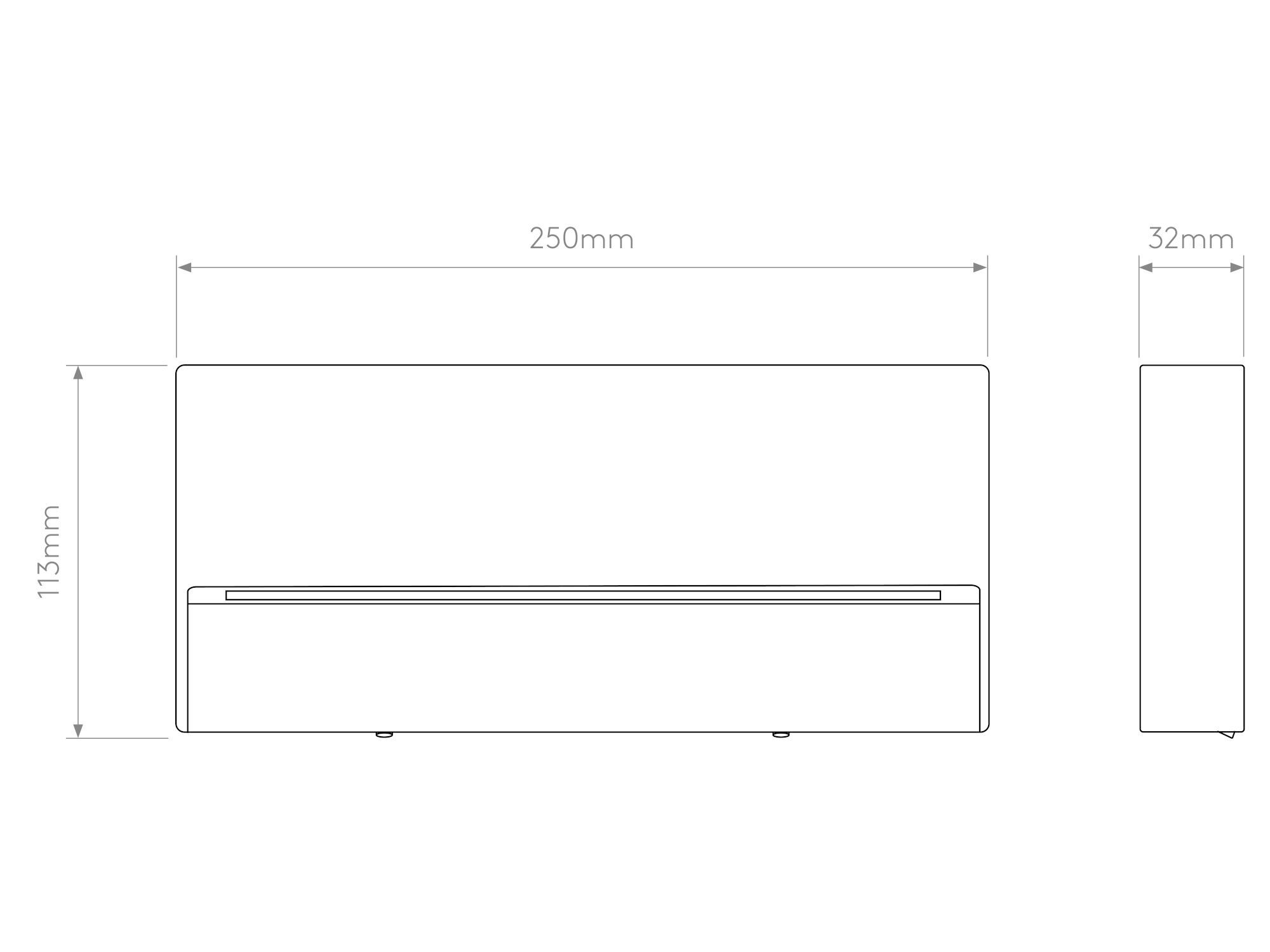 Открытый алюминиевый светодиодный настенный светильник Astro Lighting MORI ARCH-00150046 - Вид №3