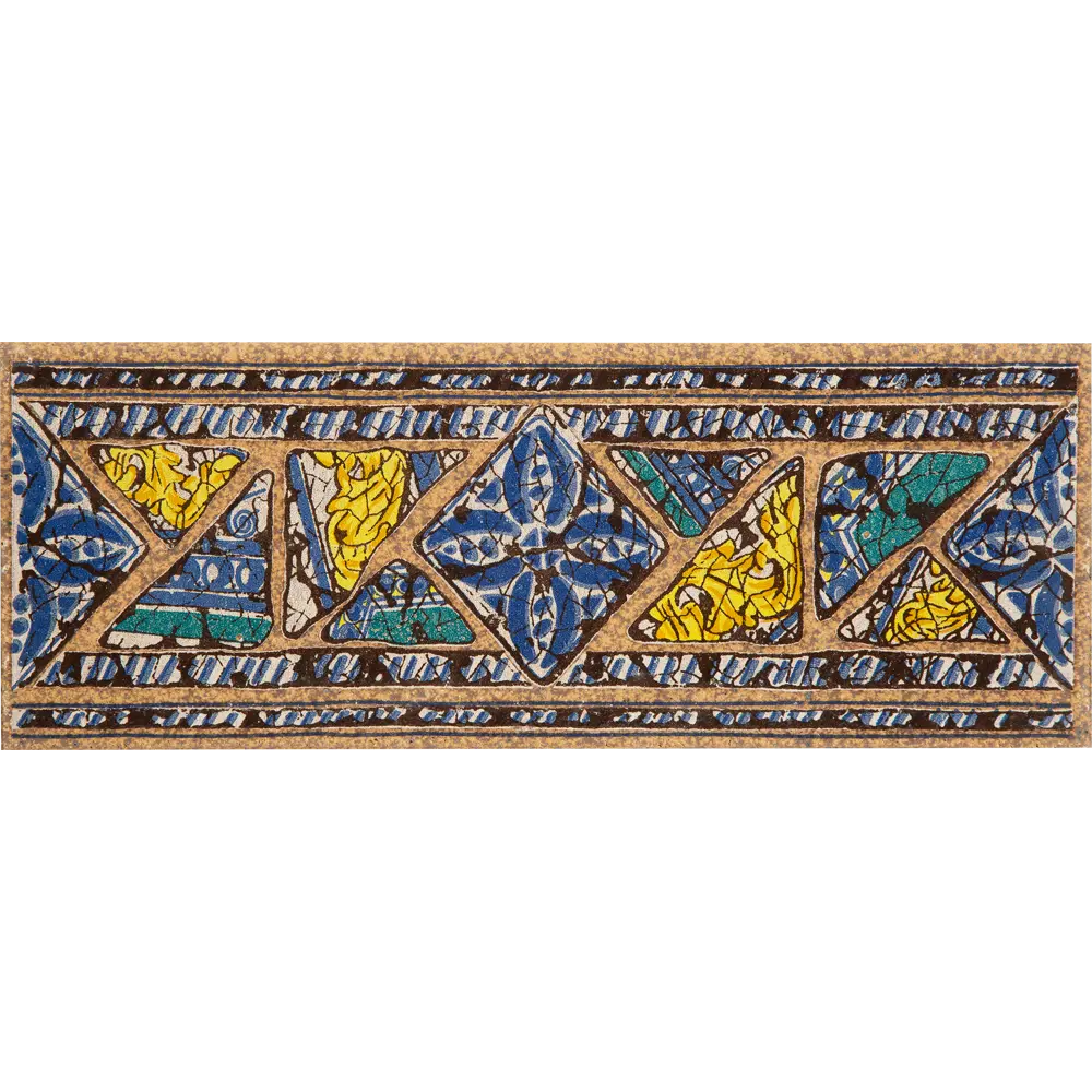 Вставка-подступенник Gresan Natural La Balma Azul 12x33 см цвет коричневый 1 шт. 12838062 STLM-2151572 Santreyd 
