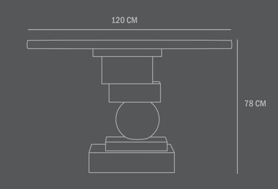 Круглый стол из волокнистого бетона 101 Copenhagen ARTIST DINING TABLE ARCH-00040776 - Вид №10