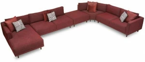 Enza Home Модульный угловой диван из ткани Norte