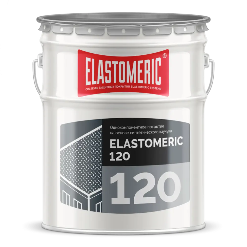 Мастика для кровли Elastomeric systems 120 20кг белый