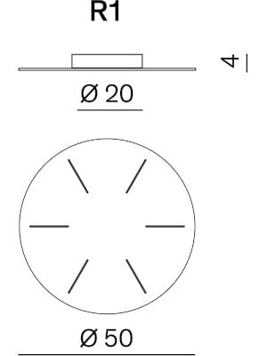 Розетка для металлических ламп Rotaliana R1 ARCH-00050943 - Вид №3