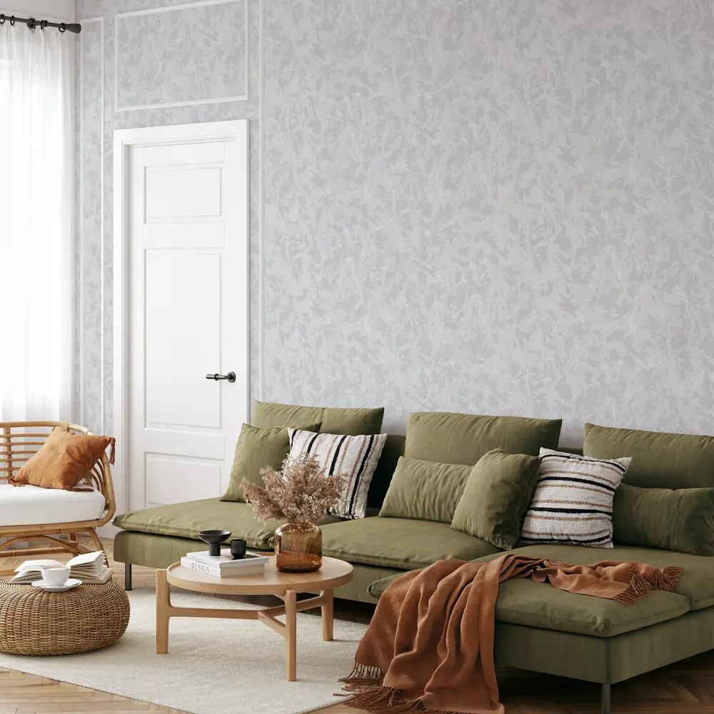 Обои флизелиновые Wall Decor Юпитер темно-серые 1.06 м 75187-44АСП STLM-2088880 - Вид №3