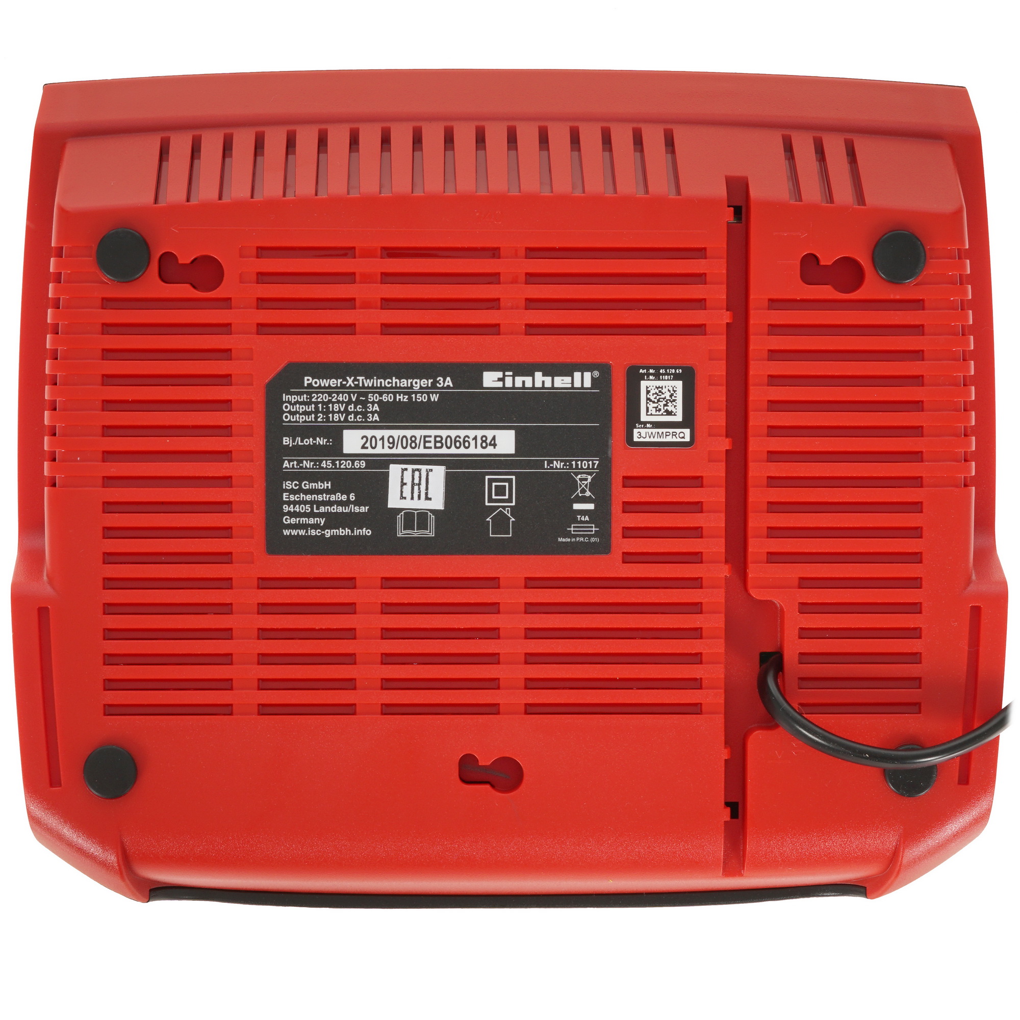 Зарядное устройство Einhell PXC Power X-Twincharger Power X Change 18V 5314500 STDN-0013504 - Вид №2