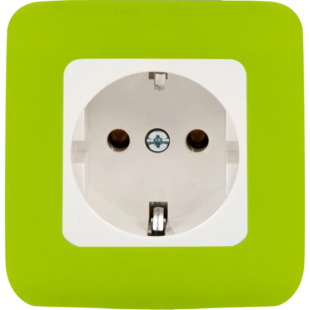 Рамка для розеток и выключателей Lexman Cosy 3 поста, цвет зеленый STLM-2080498 - Вид №2