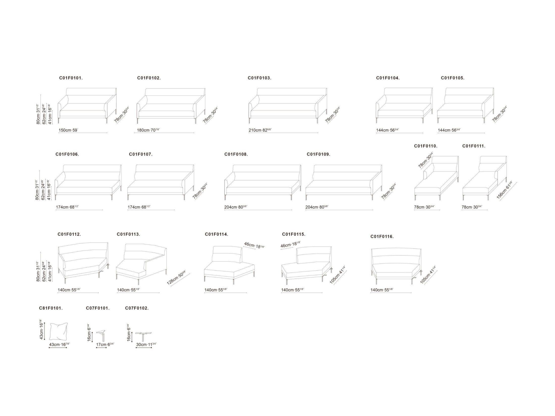 Бархатный диван CAMERICH Amor ARCH-00038331 - Вид №10