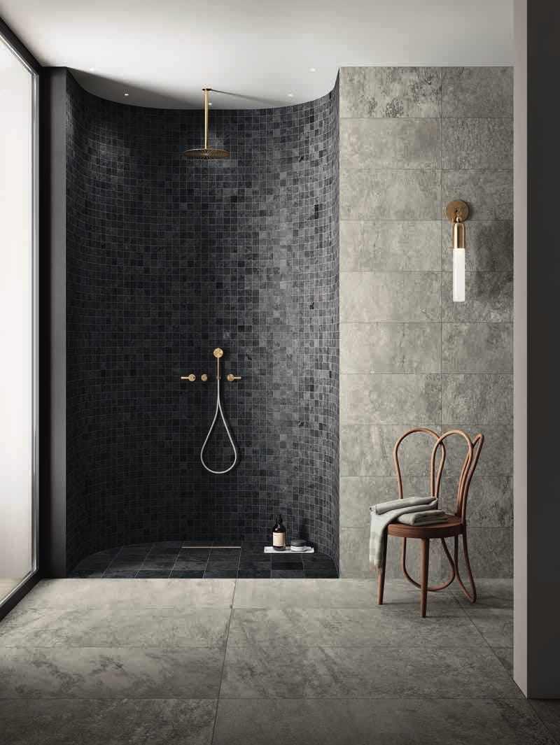 Напольное покрытие / Напольное покрытие из керамогранита для интерьера с эффектом камня CERAMICA DEL CONCA LAVAREDO ARCH-00135051 - Вид №9