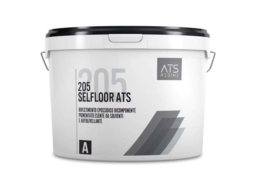 Пигментированное двухкомпонентное эпоксидное покрытие, не содержащее растворителей и самовыравнивающееся ATS 205 SELFLOOR ATS ARCH-00121745