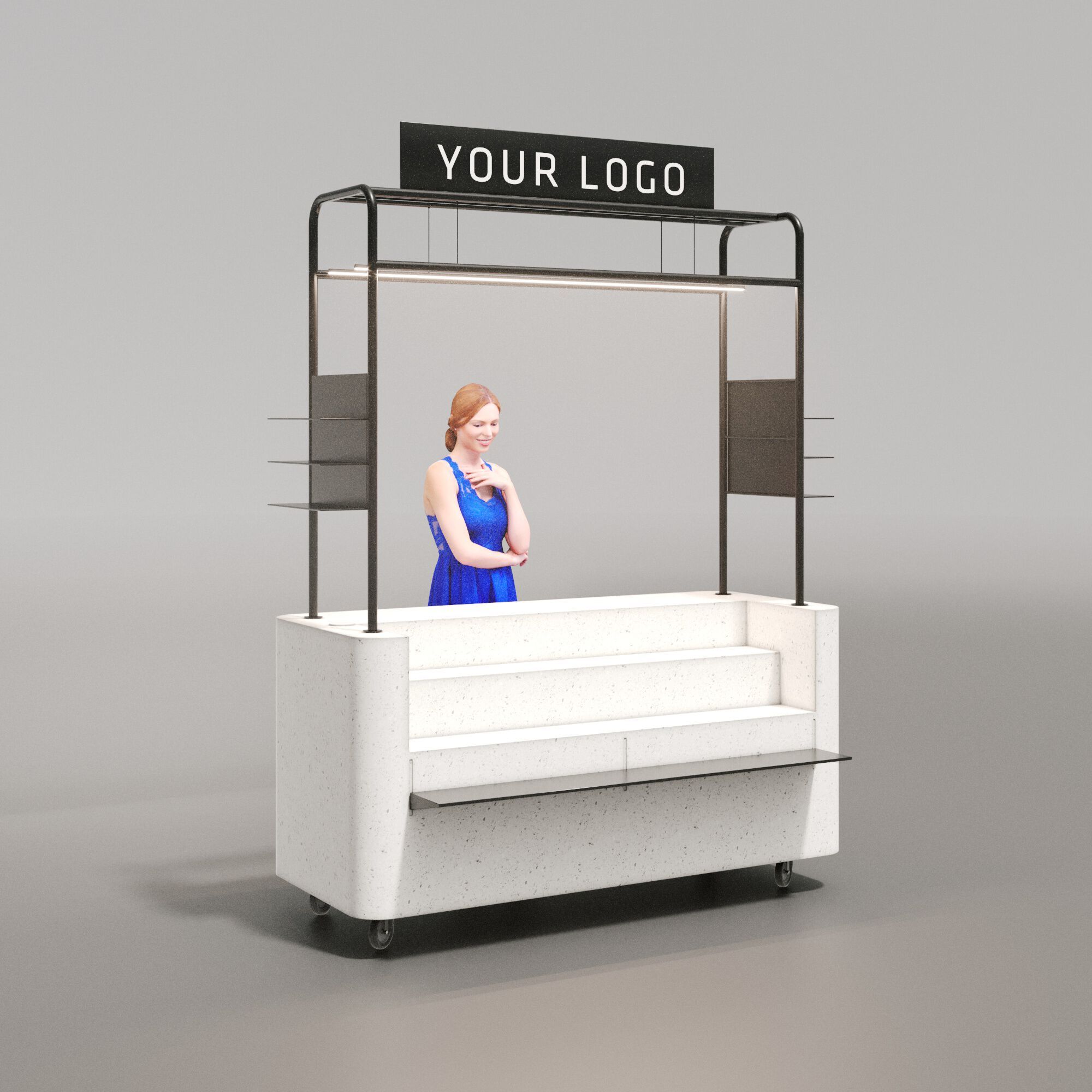 Мобильные киоски для торговых центров AMOSDESIGN SIMPLE ARCH-00146740 - Вид №4